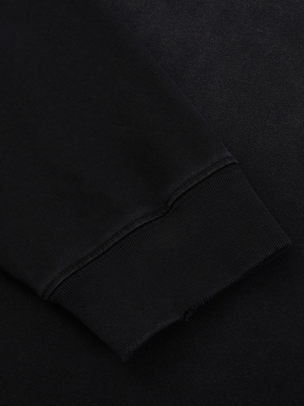 Snow Wash Raw Edge Cotton T-Shirt